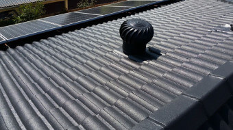 Wirly bird roof vents